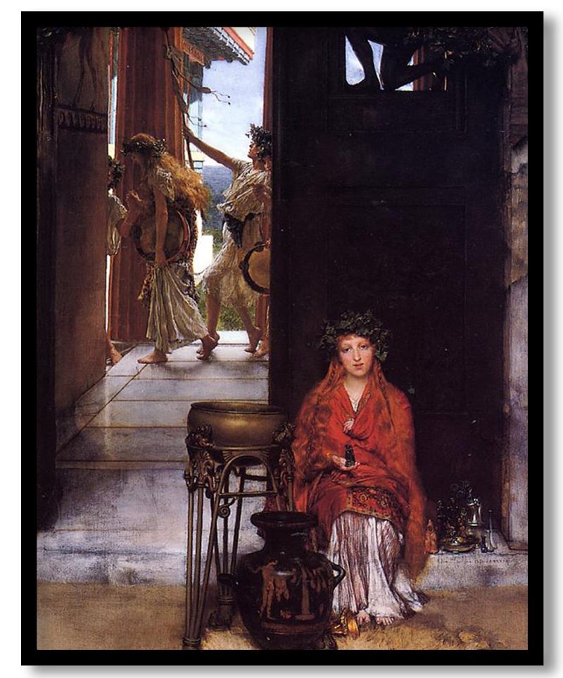 The Way to the Temple by Sir Lawrence Alma Tadema (1882)