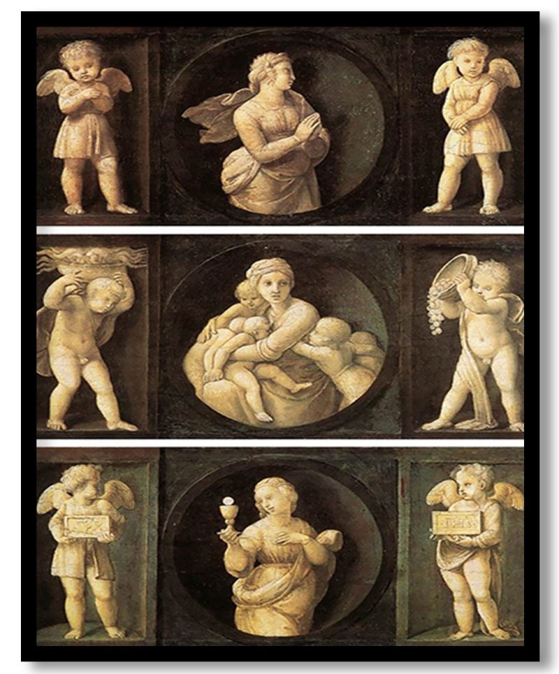 Theological Virtues by Raphael (1507)