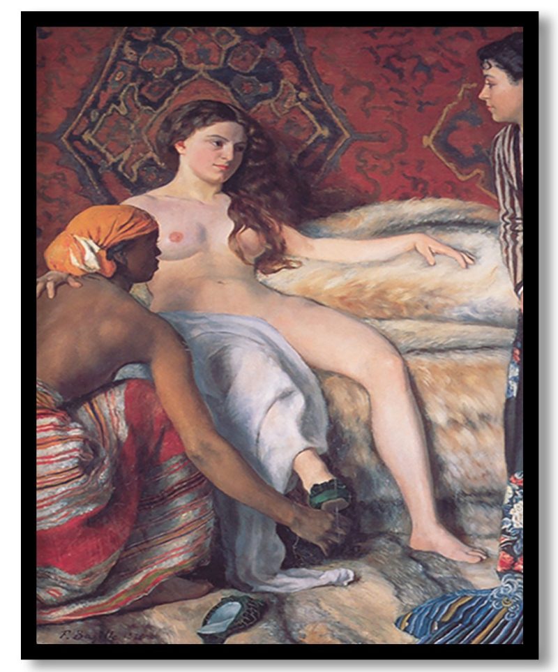 Toilet by Frederic Bazille (1869-1870)