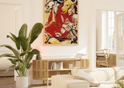 Wall Art | To My Betrothed by Marc Chagall (1911) | Small to XXXL