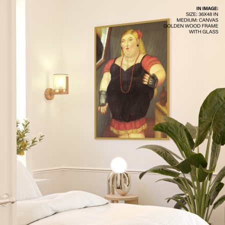 Woman Standing by Fernando Botero (1982)