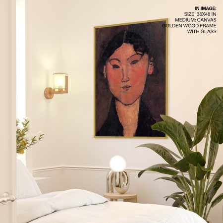 Woman's Head (Rosalia) by Amedeo Modigliani (1915)