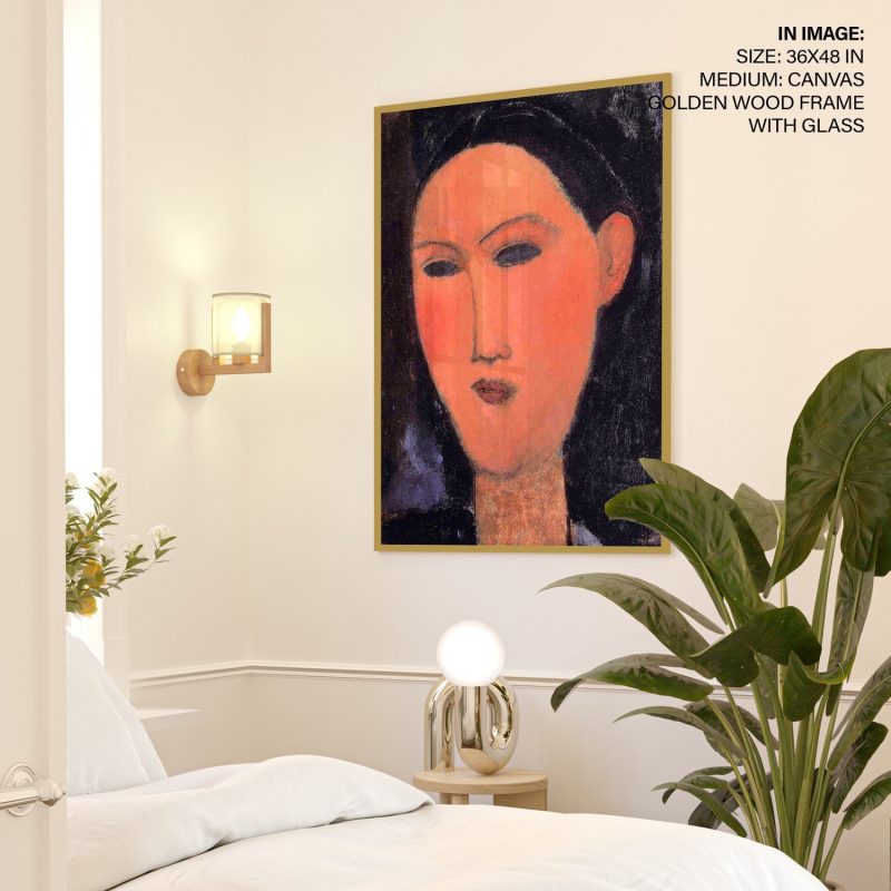 Woman's Head by Amedeo Modigliani (1915)