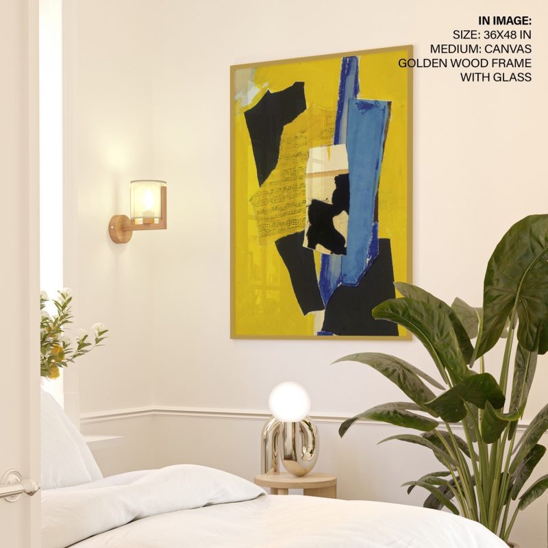 Yellow Music by Robert Motherwell (1984)