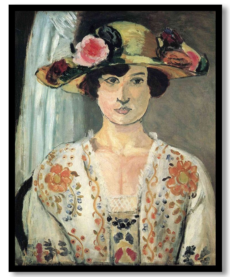 Woman in a Hat by Henri Matisse (1920)