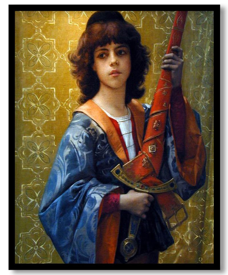 Young Page in Florentine Garb by Alexandre Cabanel (1881)