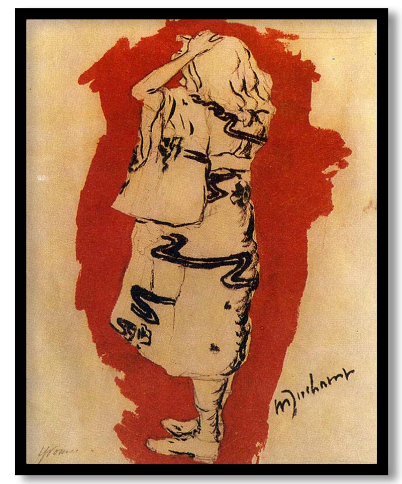 Yvonne (in kimono) by Marcel Duchamp (1901)