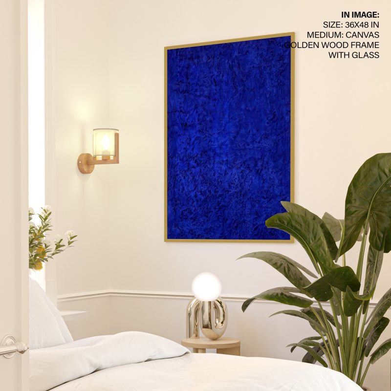 Untitled Blue Monochrome by Yves Klein (1955)