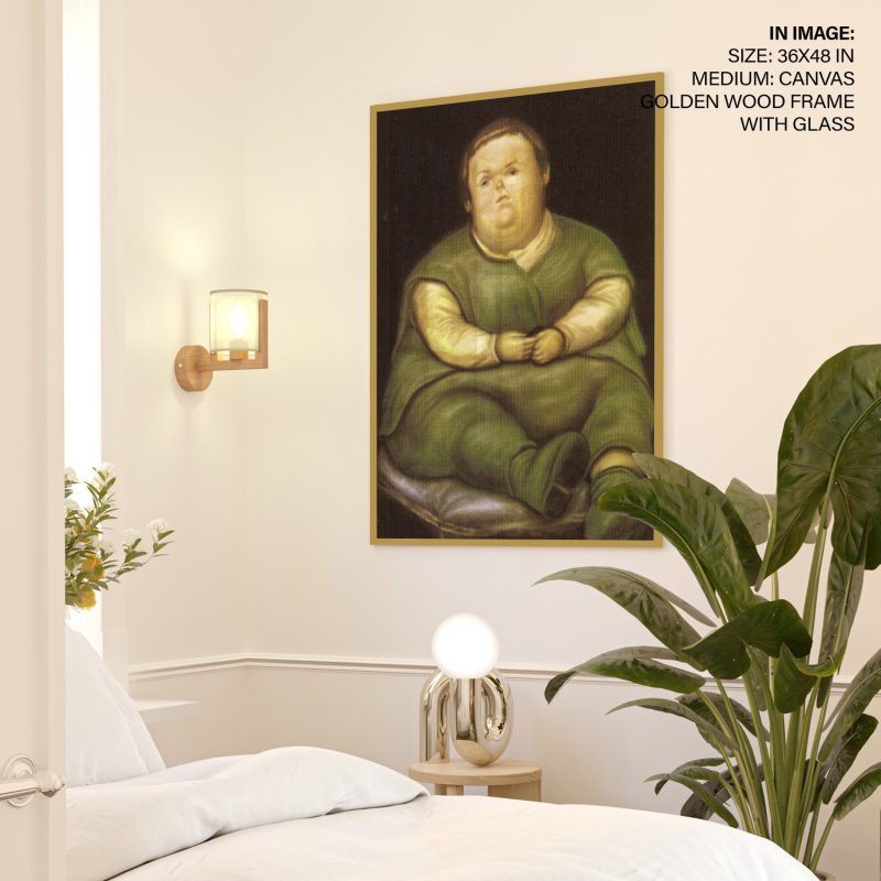 Vallecas the Child (after Velasquez) by Fernando Botero (1971)