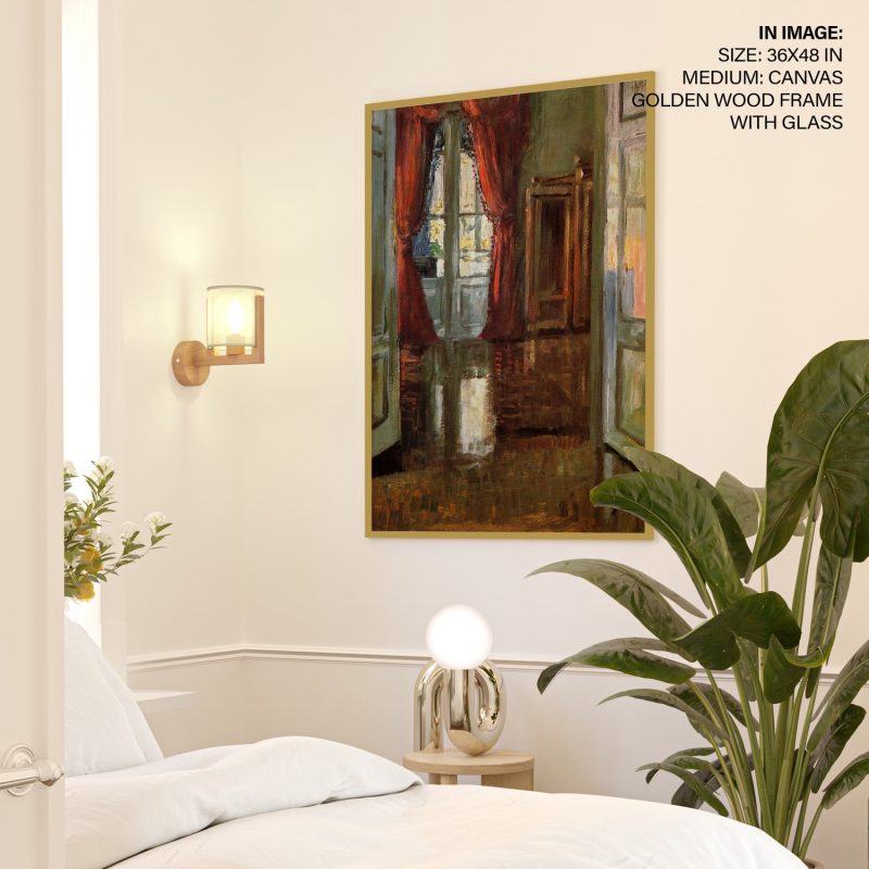 View into the Apartment of Leopold and Marie Czihaczek by Egon Schiele (1907)