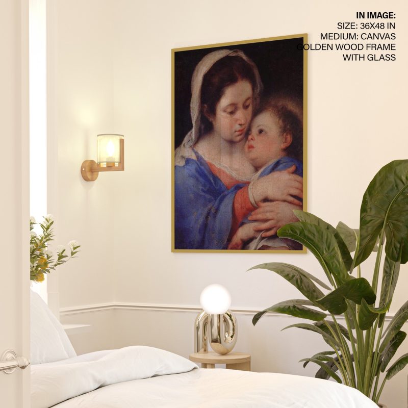 Virgin and Child by Bartolome Esteban Murillo (Unknown)