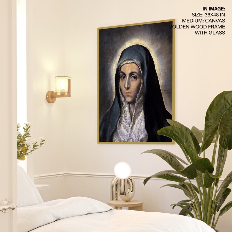 Virgin Mary by El Greco (1585)