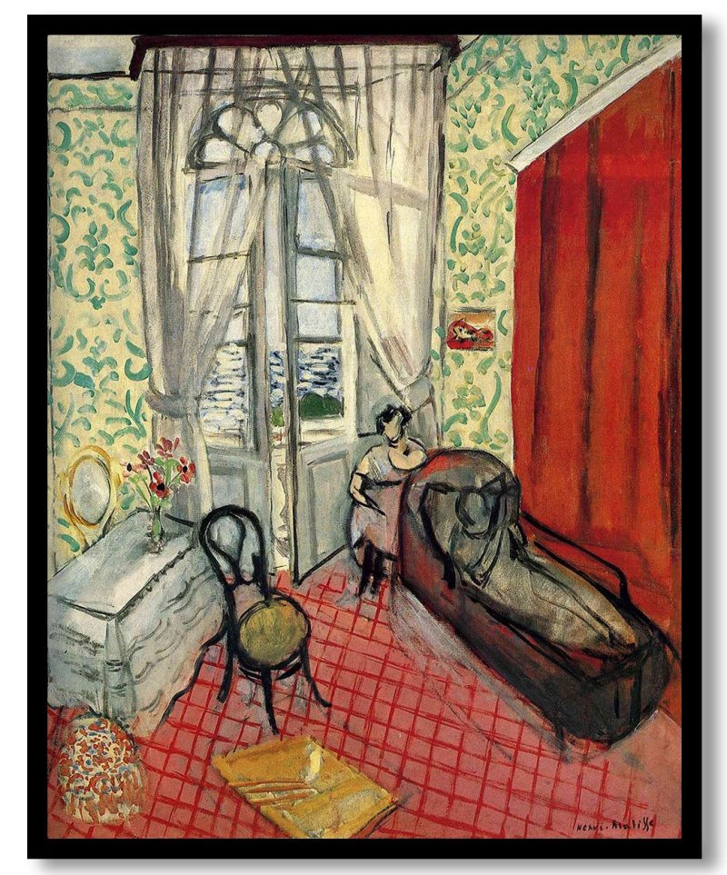 Two Women in an Interior by Henri Matisse (1920-1921)
