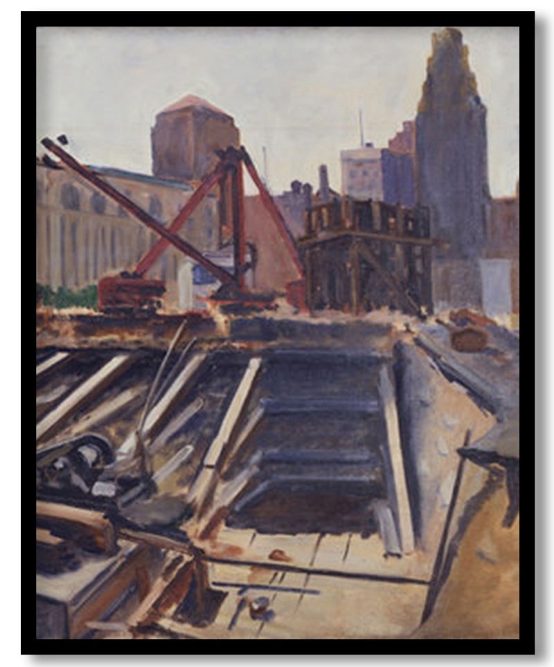 UNTITLED (EXCAVATION) by Alexander Calder (1924)