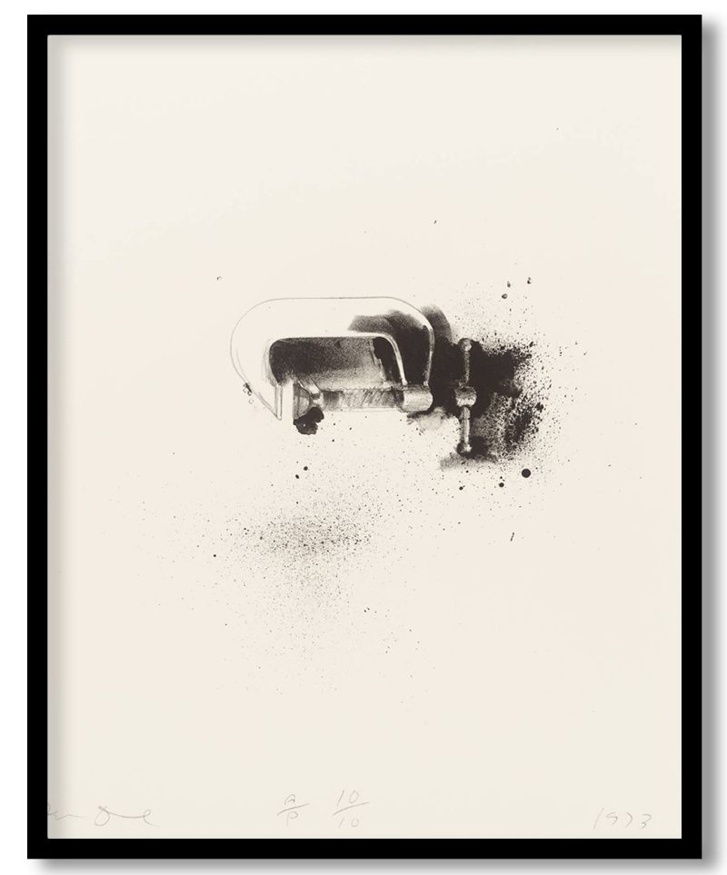 Untitled (From Ten Winter Tools) by Jim Dine (1973)