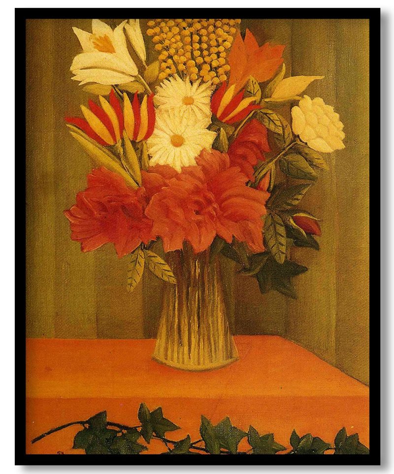 Vase of Flowers by Henri Rousseau (1901-1902)
