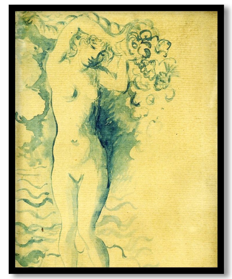 Venus and Cupid by Pablo Picasso (1905)