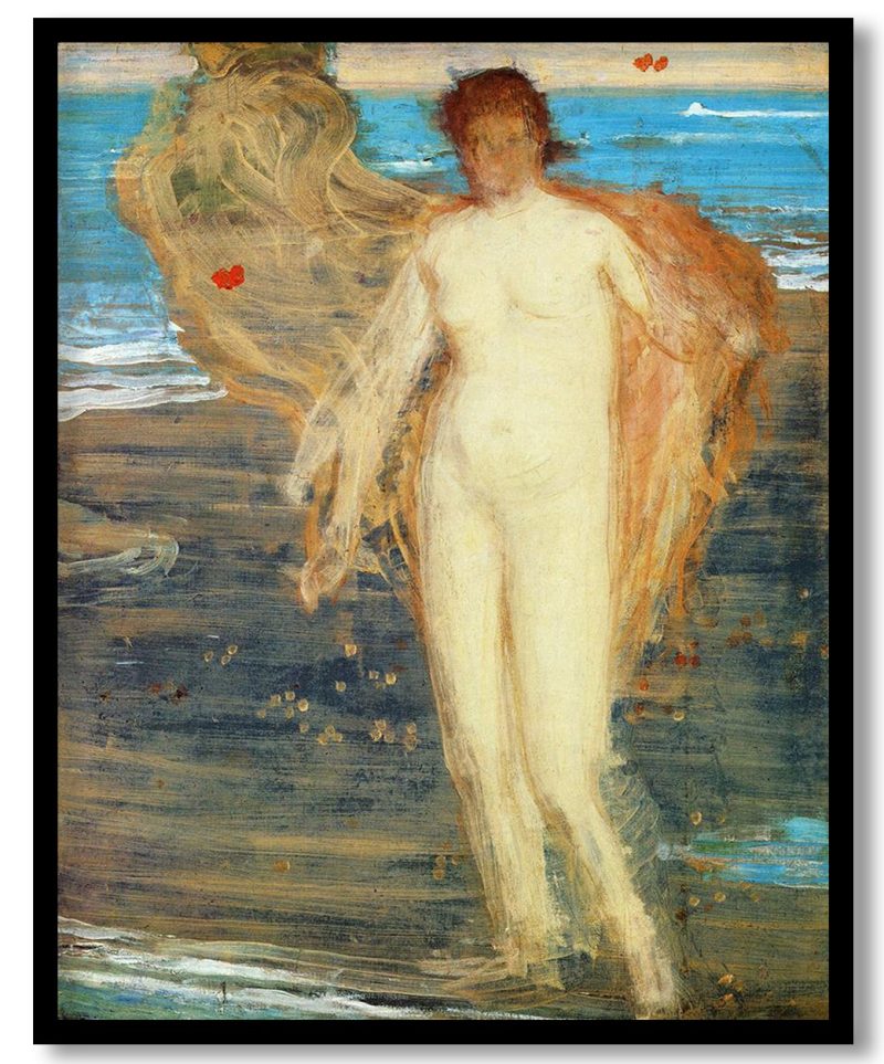 Venus with Organist by James McNeill Whistler (1868)