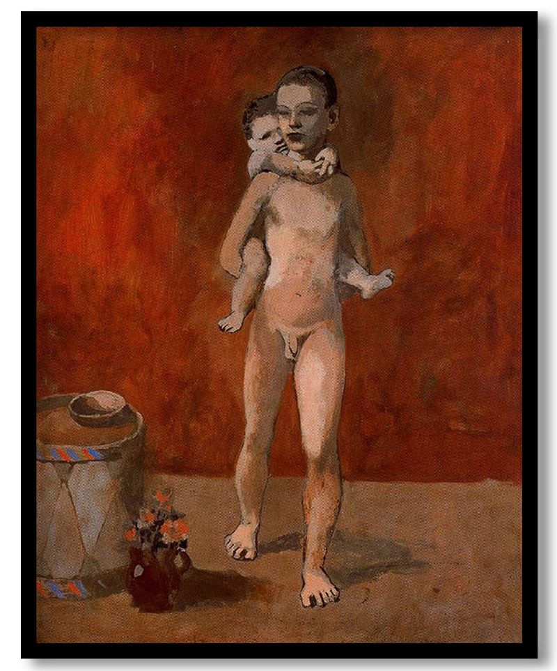 Two brothers by Pablo Picasso (1906)