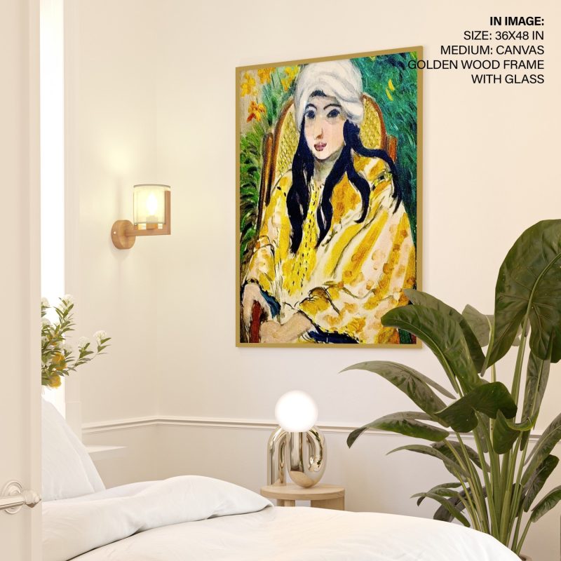 Lorette in a Turban by Henri Matisse (1917)