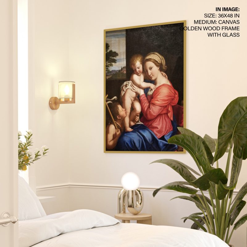 Madonna and Child by Sassoferrato (1650)
