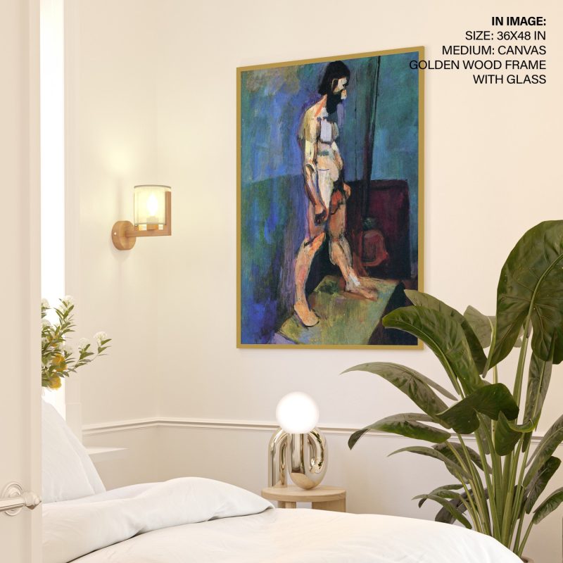Male Model by Henri Matisse (1900)
