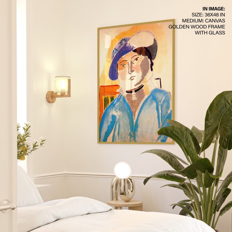 Marguerite in a Leather Hat by Henri Matisse (1914)