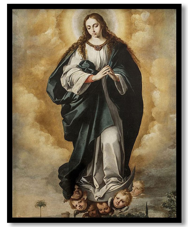 Immaculate of St. Vincent by Bartolome Esteban Murillo (1645)