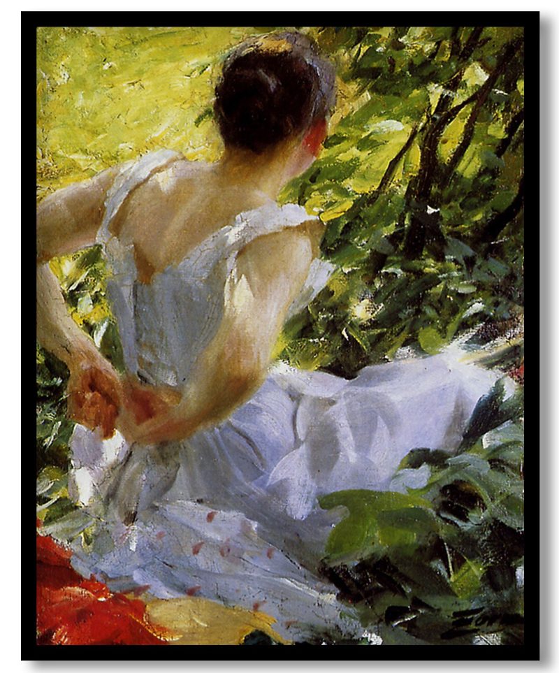 In the woods by Anders Zorn (1893)