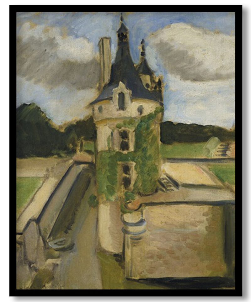 Lla Tour De Chenonceaux by Henri Matisse (1917)