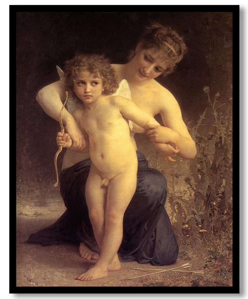 Love Disarmed by William Adolphe Bouguereau (1885)