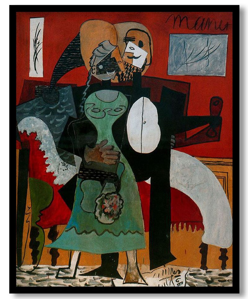 Lovers by Pablo Picasso (1919)