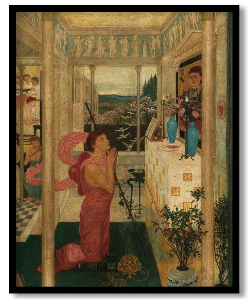 Love's Altar by Walter Crane (1870)