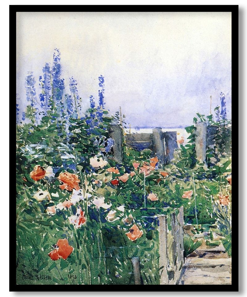 Home of the Hummingbird by Childe Hassam (1893)