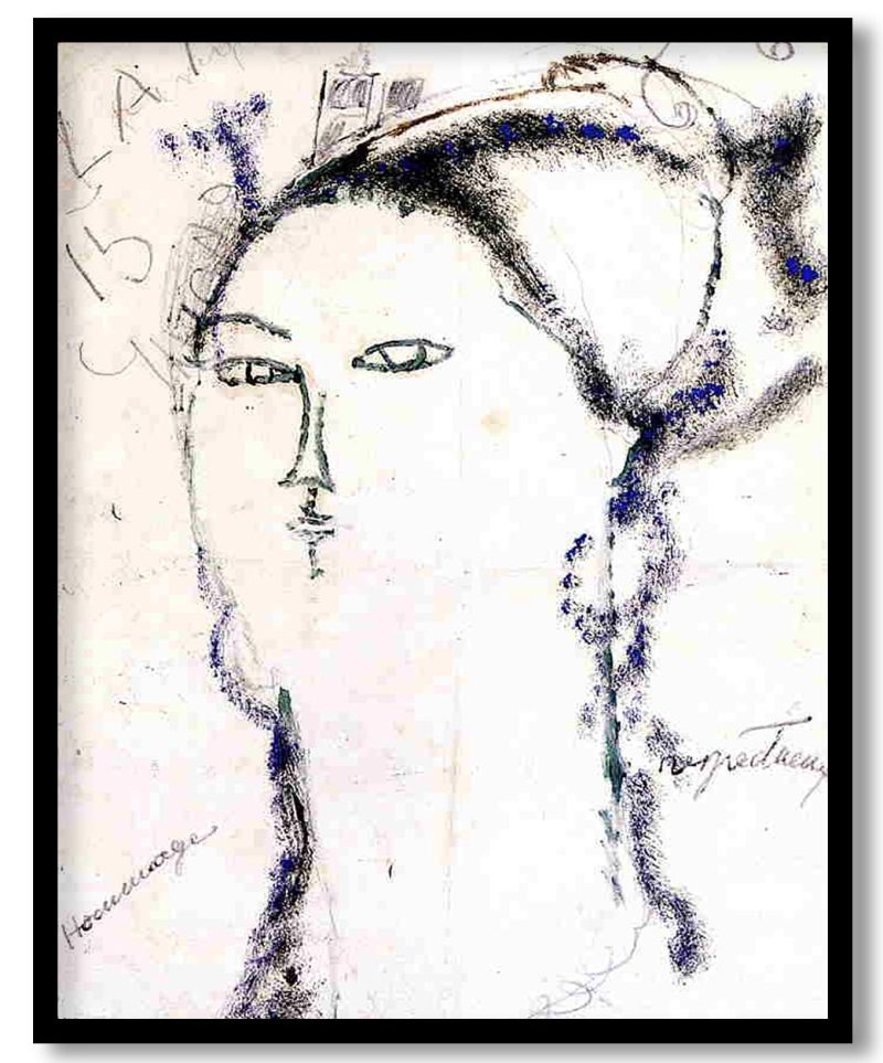 Madame Othon Friesz, La Marseillaise by Amedeo Modigliani (1915)