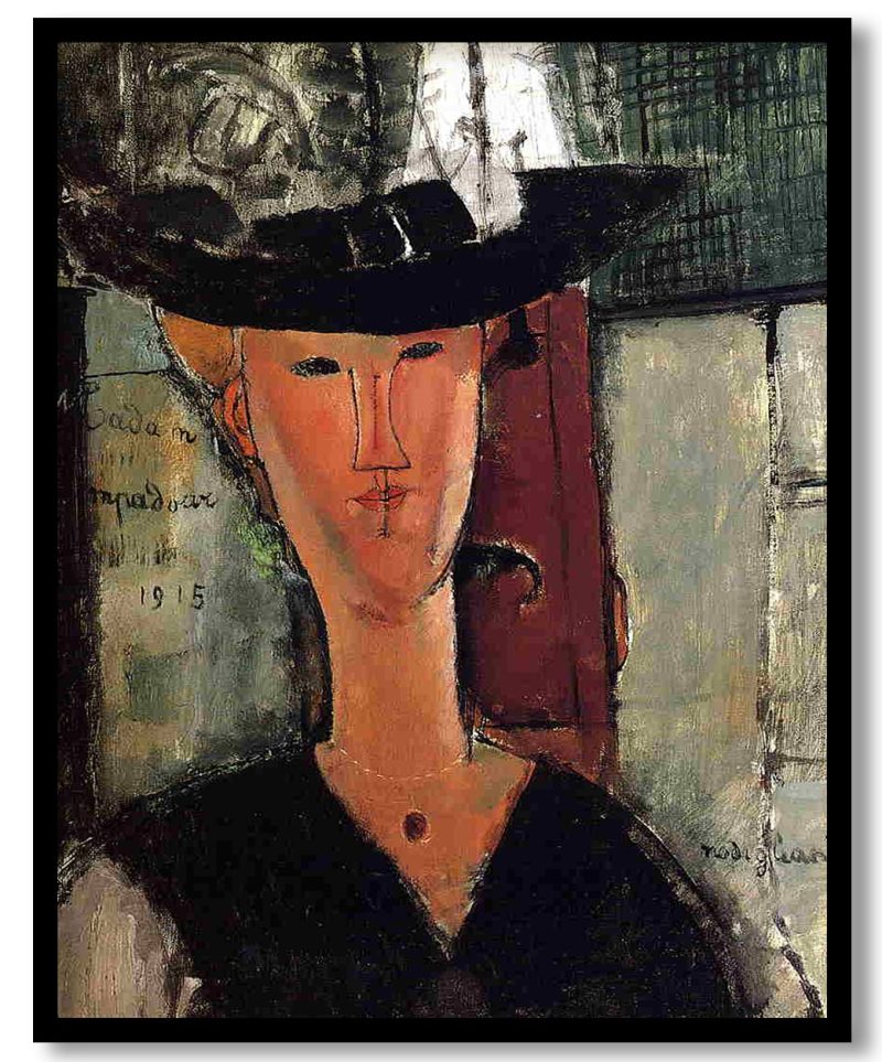 Madame Pompadour by Amedeo Modigliani (1914)