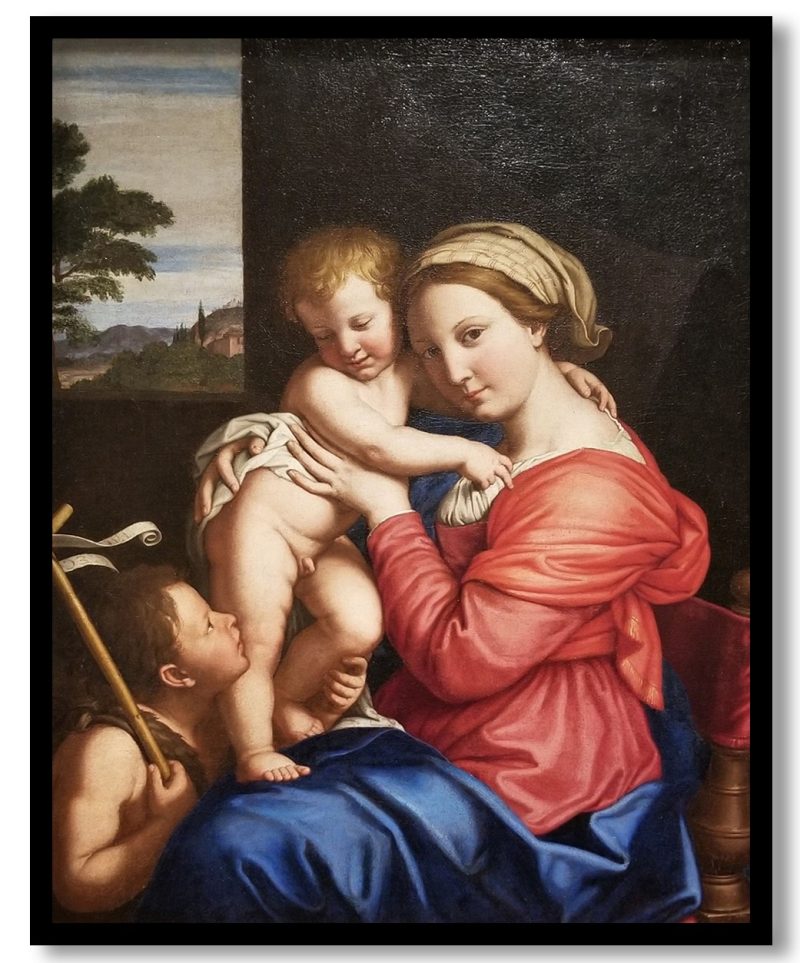Madonna and Child by Sassoferrato (1650)