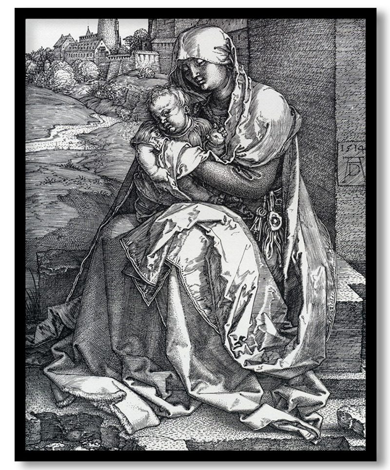 Madonna By The Wall by Albrecht Durer (1514)