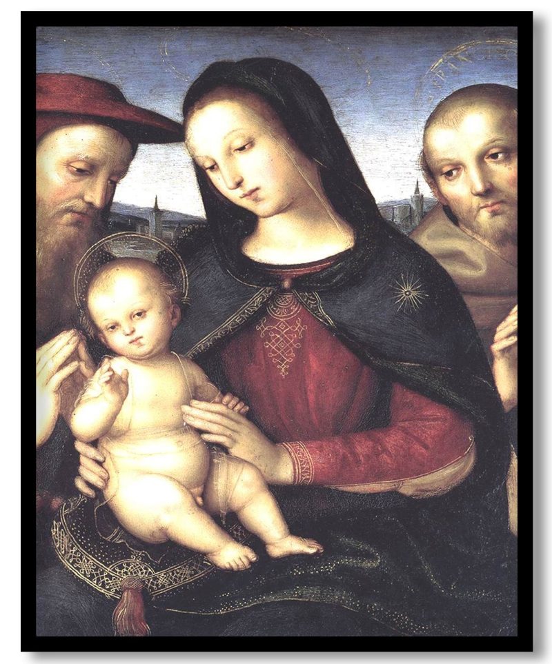 Madonna with Child and Saints by Raphael (1502)