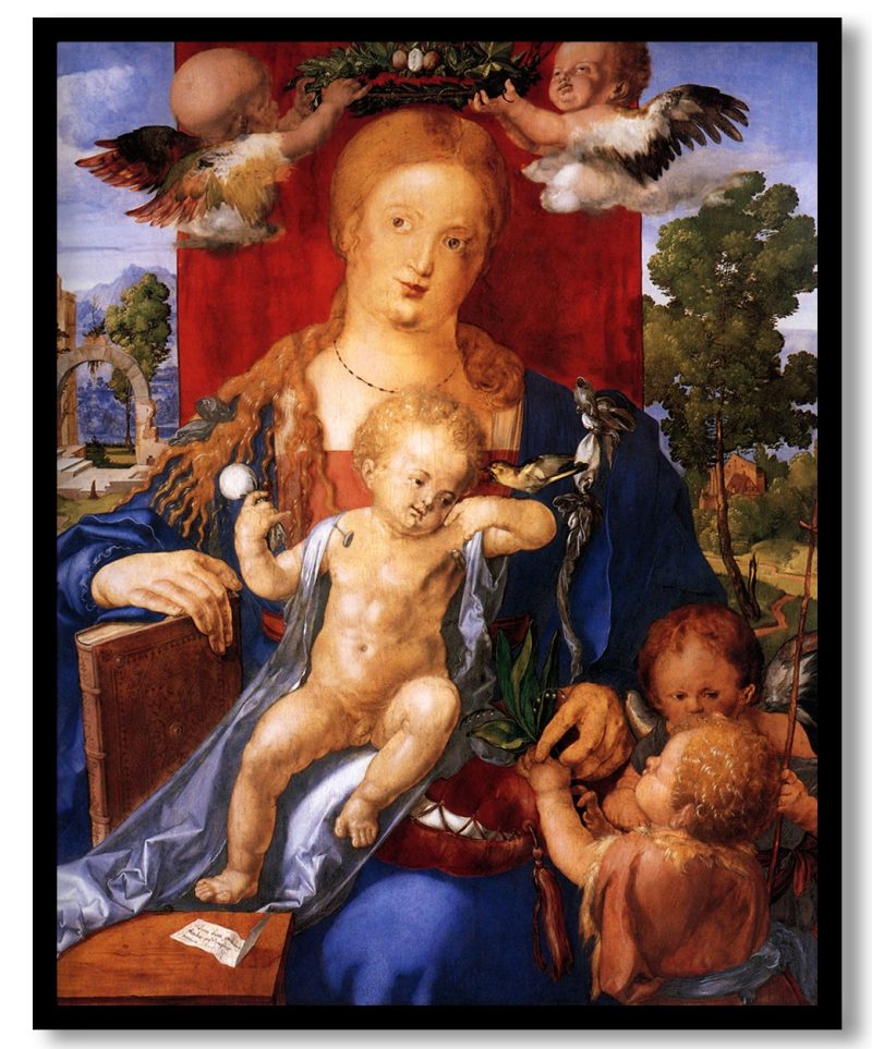 Madonna with the Siskin by Albrecht Durer (1506)