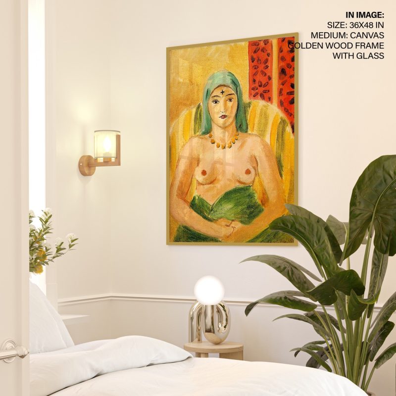 Odalisque, Half-Length (The Tatoo) by Henri Matisse (1923)