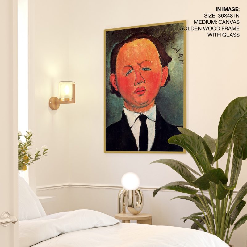 Oscar Miestchaninoff by Amedeo Modigliani (1917)