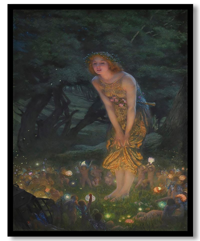 Midsummer Eve by Edward Robert Hughes (1908)