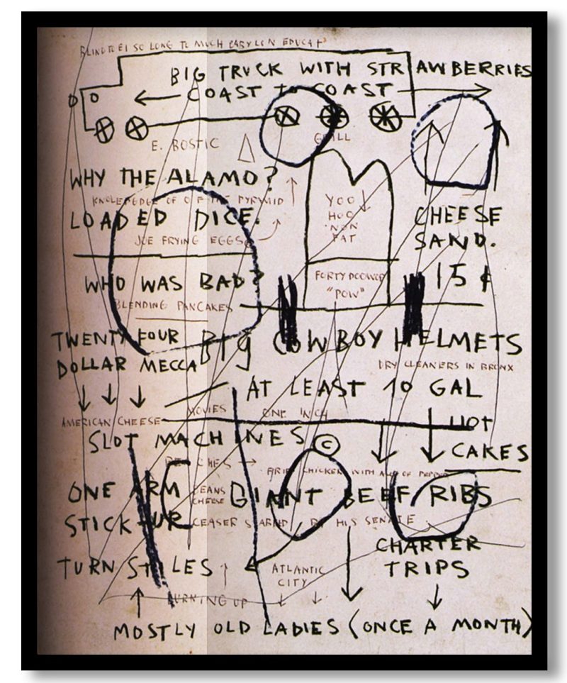 Mostly Old Ladies by Jean Michel Basquiat (1982)