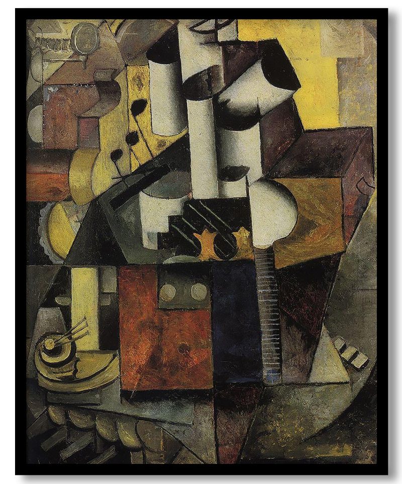 Musical instrument by Kazimir Malevich (1913)