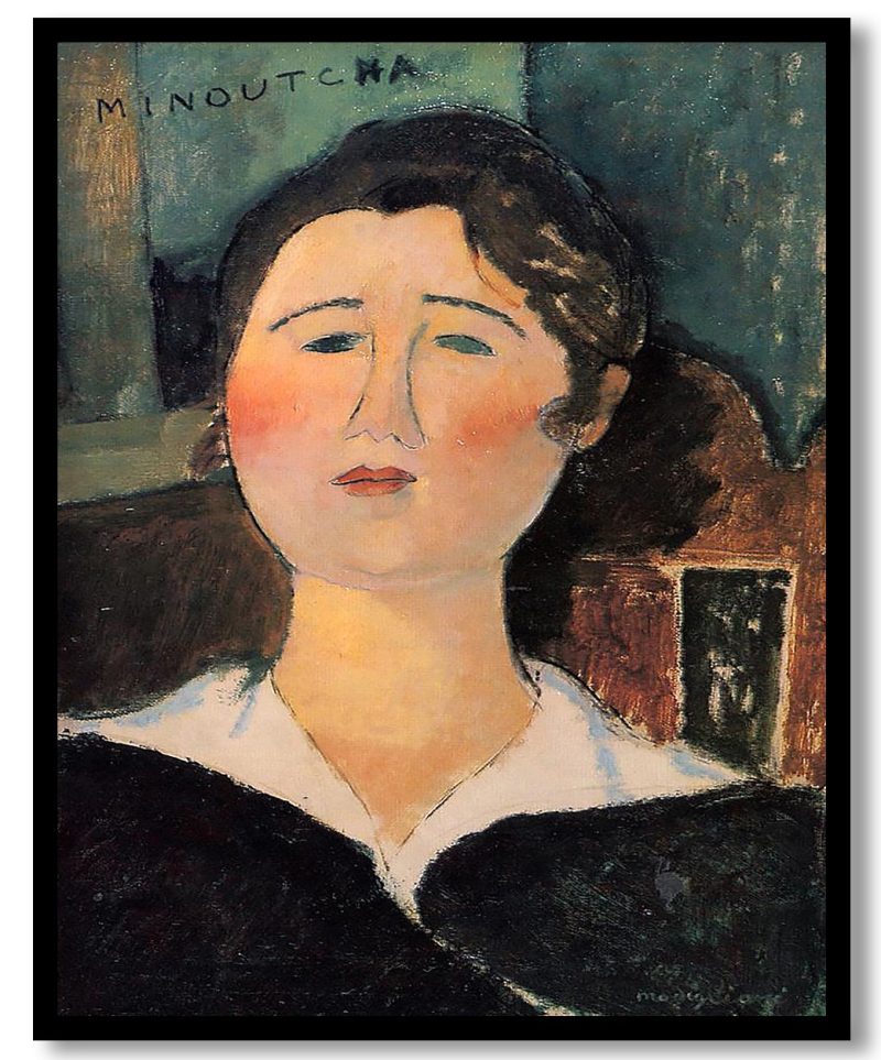 Minoutcha by Amedeo Modigliani (1917)