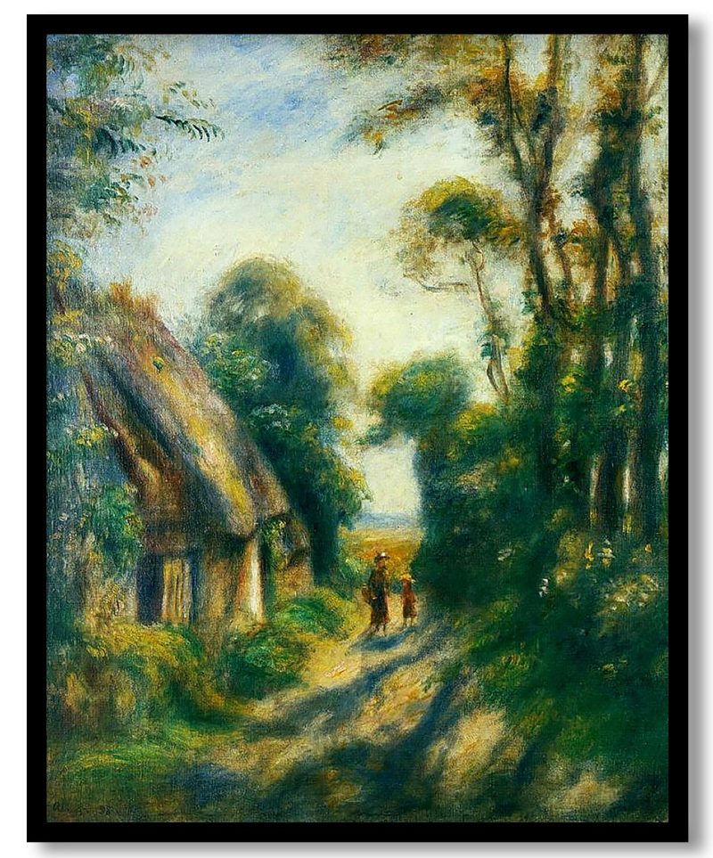 Near Berneval by Pierre Auguste Renoir (1898)