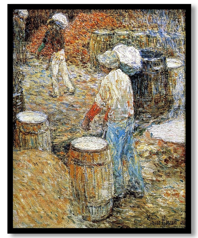 New York Hod Carriers by Childe Hassam (1900)