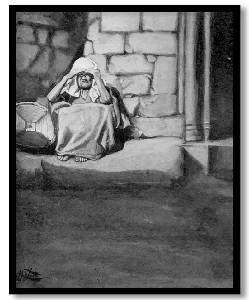 Miriam Shut Out from the Camp by James Tissot (Unknown)