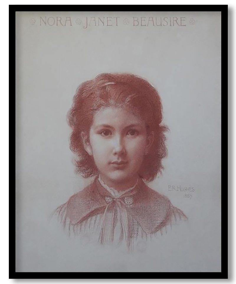 Nora Janet Beausire by Edward Robert Hughes (Unknown)